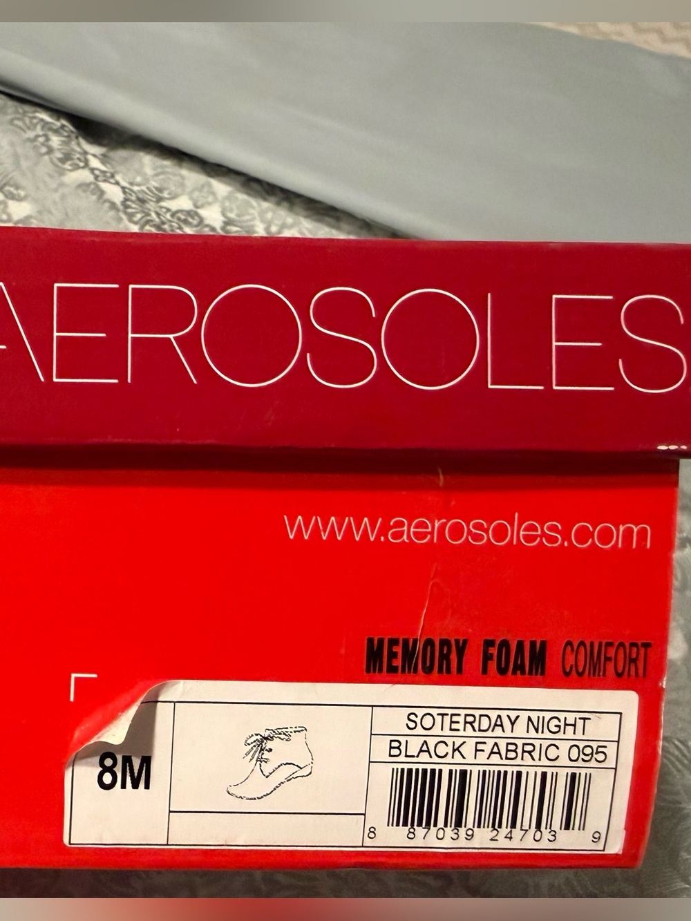 AEROSOLES Black Ankle Boots - Picture 3 of 3